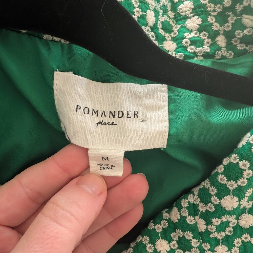 🌿 Pomander Place Greenbriar Eyelet Noelle Shirt Dress – Tuckernuck Exclusive